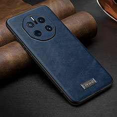 Handyhülle Hülle Luxus Leder Schutzhülle LD2 für Huawei Mate 50 RS Blau