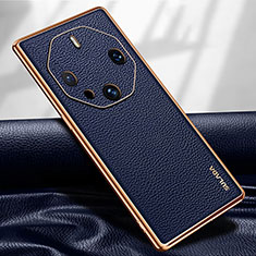 Handyhülle Hülle Luxus Leder Schutzhülle LD2 für Huawei Mate 60 RS Ultimate Blau