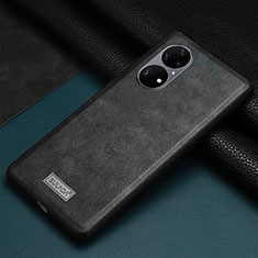 Handyhülle Hülle Luxus Leder Schutzhülle LD2 für Huawei P50 Pro Schwarz