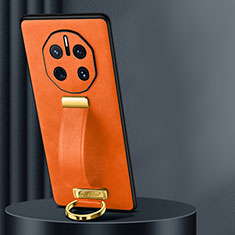 Handyhülle Hülle Luxus Leder Schutzhülle LD3 für Huawei Mate 50 RS Orange