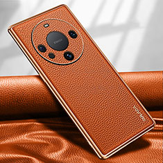 Handyhülle Hülle Luxus Leder Schutzhülle LD3 für Huawei Mate 60 Orange