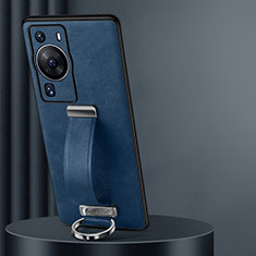 Handyhülle Hülle Luxus Leder Schutzhülle LD3 für Huawei P60 Blau