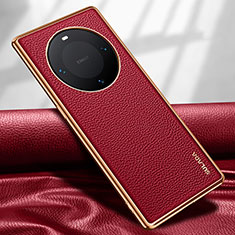 Handyhülle Hülle Luxus Leder Schutzhülle LD4 für Huawei Mate 60 Rot