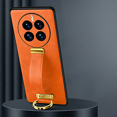 Handyhülle Hülle Luxus Leder Schutzhülle LD5 für Huawei Mate 50E Orange