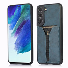 Handyhülle Hülle Luxus Leder Schutzhülle M02T für Samsung Galaxy S22 Plus 5G Blau