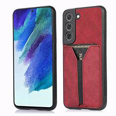 Handyhülle Hülle Luxus Leder Schutzhülle M02T für Samsung Galaxy S22 Plus 5G Rot
