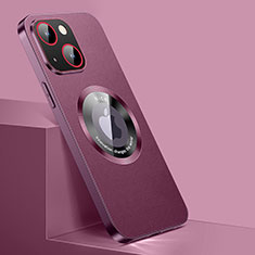 Handyhülle Hülle Luxus Leder Schutzhülle mit Mag-Safe Magnetic Magnetisch für Apple iPhone 13 Rot
