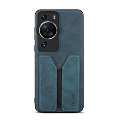 Handyhülle Hülle Luxus Leder Schutzhülle MT1 für Huawei P60 Blau