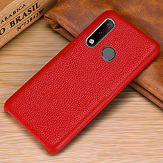 Handyhülle Hülle Luxus Leder Schutzhülle P01 für Huawei P30 Lite New Edition Rot