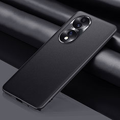 Handyhülle Hülle Luxus Leder Schutzhülle QK1 für Huawei Honor 70 5G Schwarz