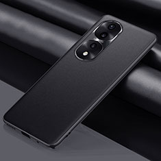 Handyhülle Hülle Luxus Leder Schutzhülle QK1 für Huawei Honor 70 Pro+ Plus 5G Schwarz