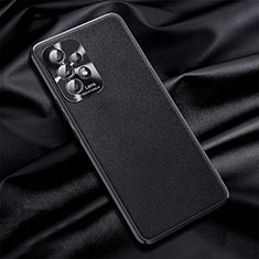 Handyhülle Hülle Luxus Leder Schutzhülle QK1 für Samsung Galaxy A52 4G Schwarz