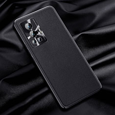 Handyhülle Hülle Luxus Leder Schutzhülle QK1 für Vivo X70 Pro 5G Schwarz