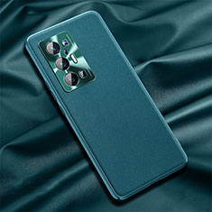 Handyhülle Hülle Luxus Leder Schutzhülle QK1 für Vivo X70 Pro+ Plus 5G Grün