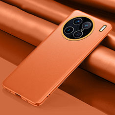 Handyhülle Hülle Luxus Leder Schutzhülle QK1 für Vivo X90 Pro 5G Orange