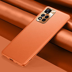Handyhülle Hülle Luxus Leder Schutzhülle QK1 für Xiaomi Mi 11i 5G (2022) Orange