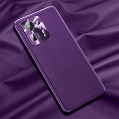 Handyhülle Hülle Luxus Leder Schutzhülle QK1 für Xiaomi Mi Mix 4 5G Violett