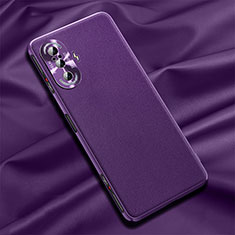 Handyhülle Hülle Luxus Leder Schutzhülle QK1 für Xiaomi Poco F3 GT 5G Violett