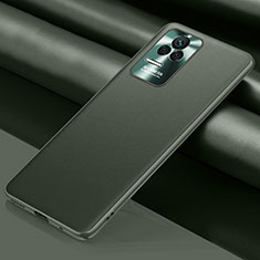 Handyhülle Hülle Luxus Leder Schutzhülle QK1 für Xiaomi Poco F4 5G Grün