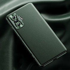 Handyhülle Hülle Luxus Leder Schutzhülle QK1 für Xiaomi Poco F4 GT 5G Grün
