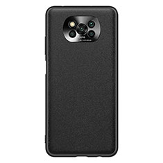 Handyhülle Hülle Luxus Leder Schutzhülle QK1 für Xiaomi Poco X3 NFC Schwarz