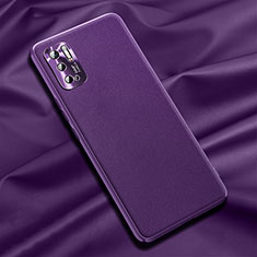 Handyhülle Hülle Luxus Leder Schutzhülle QK1 für Xiaomi Redmi Note 10 5G Violett