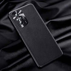 Handyhülle Hülle Luxus Leder Schutzhülle QK1 für Xiaomi Redmi Note 10 Pro 4G Schwarz