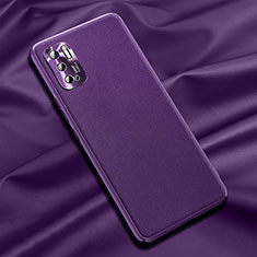 Handyhülle Hülle Luxus Leder Schutzhülle QK1 für Xiaomi Redmi Note 10T 5G Violett