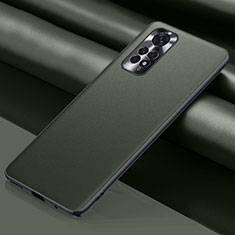 Handyhülle Hülle Luxus Leder Schutzhülle QK1 für Xiaomi Redmi Note 11 Pro 5G Armee-Grün