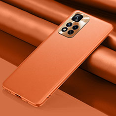 Handyhülle Hülle Luxus Leder Schutzhülle QK1 für Xiaomi Redmi Note 11 Pro+ Plus 5G Orange