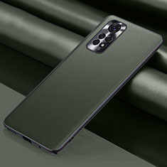 Handyhülle Hülle Luxus Leder Schutzhülle QK1 für Xiaomi Redmi Note 12 Pro 4G Armee-Grün