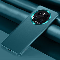 Handyhülle Hülle Luxus Leder Schutzhülle QK2 für Huawei Mate 50 Cyan