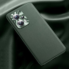 Handyhülle Hülle Luxus Leder Schutzhülle QK2 für Xiaomi Poco X4 GT 5G Armee-Grün