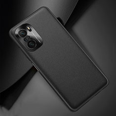 Handyhülle Hülle Luxus Leder Schutzhülle QK2 für Xiaomi Redmi K40 5G Schwarz