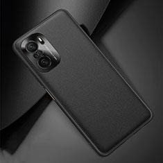 Handyhülle Hülle Luxus Leder Schutzhülle QK2 für Xiaomi Redmi K40 Pro+ Plus 5G Schwarz