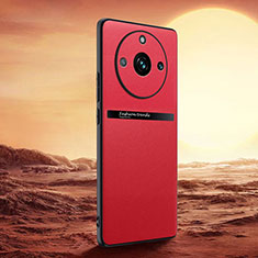 Handyhülle Hülle Luxus Leder Schutzhülle QK4 für Realme Narzo 60 Pro 5G Rot