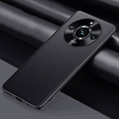 Handyhülle Hülle Luxus Leder Schutzhülle QK5 für Realme 11 Pro+ Plus 5G Schwarz