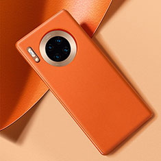 Handyhülle Hülle Luxus Leder Schutzhülle R01 für Huawei Mate 30 5G Orange