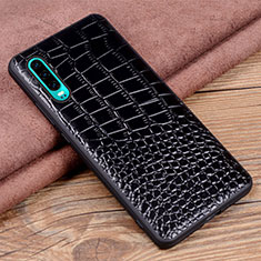 Handyhülle Hülle Luxus Leder Schutzhülle R01 für Huawei P30 Schwarz