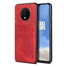 Handyhülle Hülle Luxus Leder Schutzhülle R01 für OnePlus 7T Rot