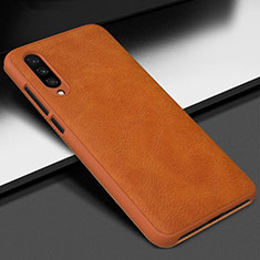 Handyhülle Hülle Luxus Leder Schutzhülle R01 für Xiaomi Mi A3 Orange