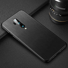 Handyhülle Hülle Luxus Leder Schutzhülle R02 für OnePlus 7T Pro Schwarz