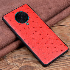 Handyhülle Hülle Luxus Leder Schutzhülle R02 für Xiaomi Redmi K30 Pro Zoom Rot