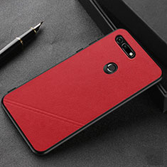 Handyhülle Hülle Luxus Leder Schutzhülle R03 für Huawei Honor V20 Rot
