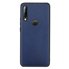 Handyhülle Hülle Luxus Leder Schutzhülle R03 für Huawei Nova 4e Blau