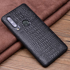 Handyhülle Hülle Luxus Leder Schutzhülle R03 für Huawei P Smart+ Plus (2019) Schwarz