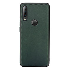 Handyhülle Hülle Luxus Leder Schutzhülle R03 für Huawei P30 Lite Grün