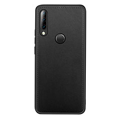 Handyhülle Hülle Luxus Leder Schutzhülle R03 für Huawei P30 Lite Schwarz