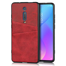 Handyhülle Hülle Luxus Leder Schutzhülle R03 für Xiaomi Mi 9T Rot