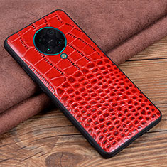 Handyhülle Hülle Luxus Leder Schutzhülle R03 für Xiaomi Poco F2 Pro Rot